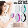 Crystal Physical Hair Depilation Eraser Skleněný odstraňovač chloupků Bezbolestný epilátor Snadné čištění Opakovaně použitelný depilační nástroj pro péči o tělo