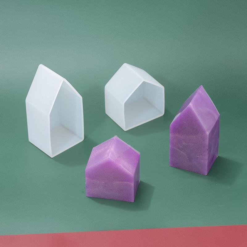 Epoxy Resin Molds House Shaped Silicone Mold for Insect Plant Specimen DIY Tools Specimen Making Tool Supplies
