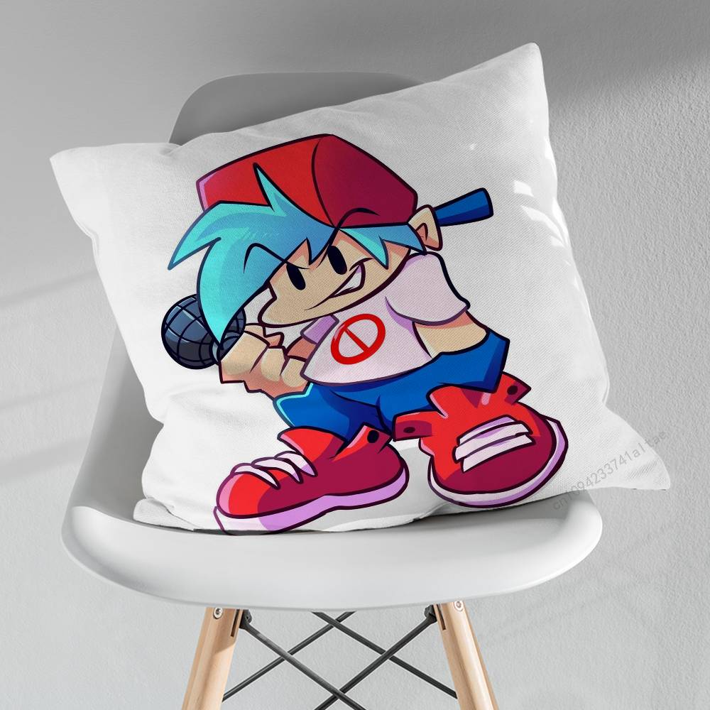 FFriday Night FFunkin Pillow Case For 30x30cm45x45cm55x55cm For Home Bedroom Decoration And Protector