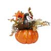 Sunflower Halloween Pumpkins Simulation Flowers Simulation Flower Pumpkins  Party Decor
