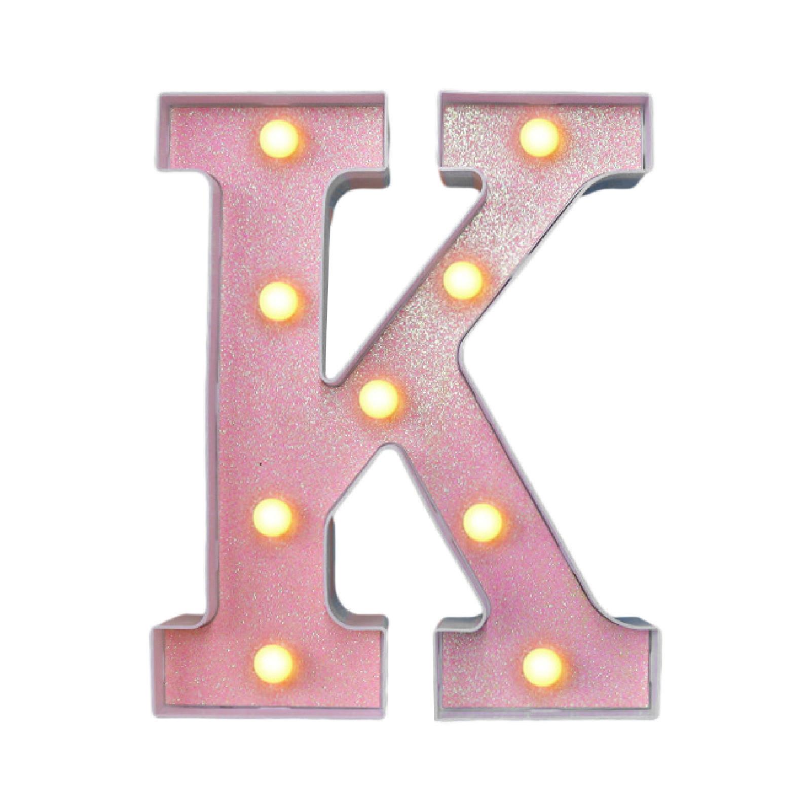 

Светодиодные буквы, светодиодные буквы с 26 буквами алфавита, блестящие буквы на батарейках с подсветкой для вечеринки, стола, декора стен One Size