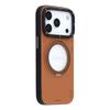 YOUNGKIT For iPhone 17 Pro Max Case Rotating Kickstand Shockproof TPU+PU Leather Phone Back Cover