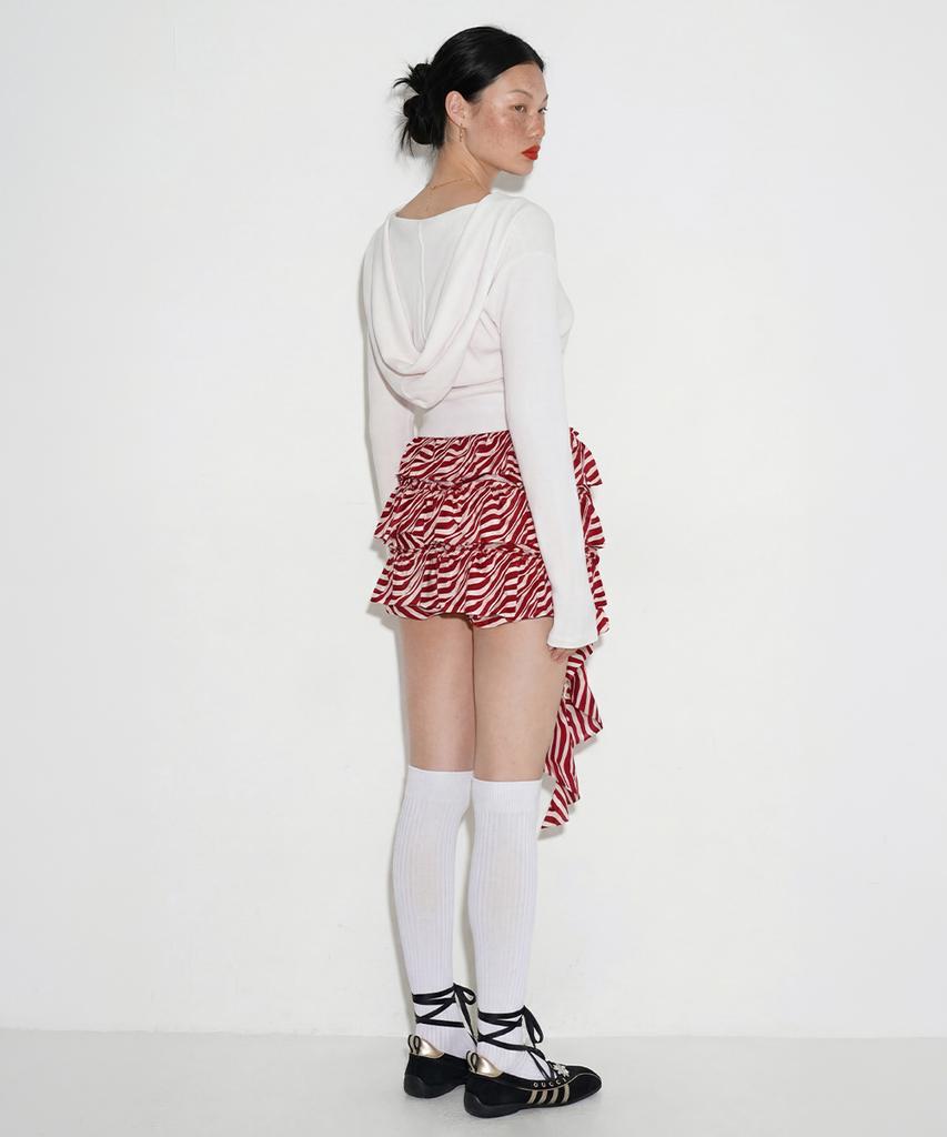 SETSETSET Cascade Ruffle Tiered Shorts