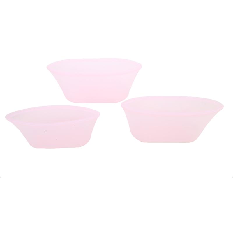 3 Pcs/set Silicone Crisper Food Storage Containers Refrigerator Freezer Storage Bags Reusable Self Sealing Pouch