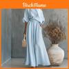 Elegant Summer Top And Pants Set With Polyester Fabric For Womens Casual Office Wear