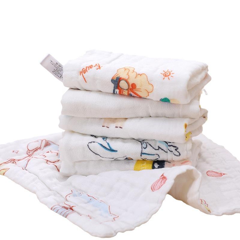 Six-Layer Pure Cotton Gauze Towel for Newborns & Children