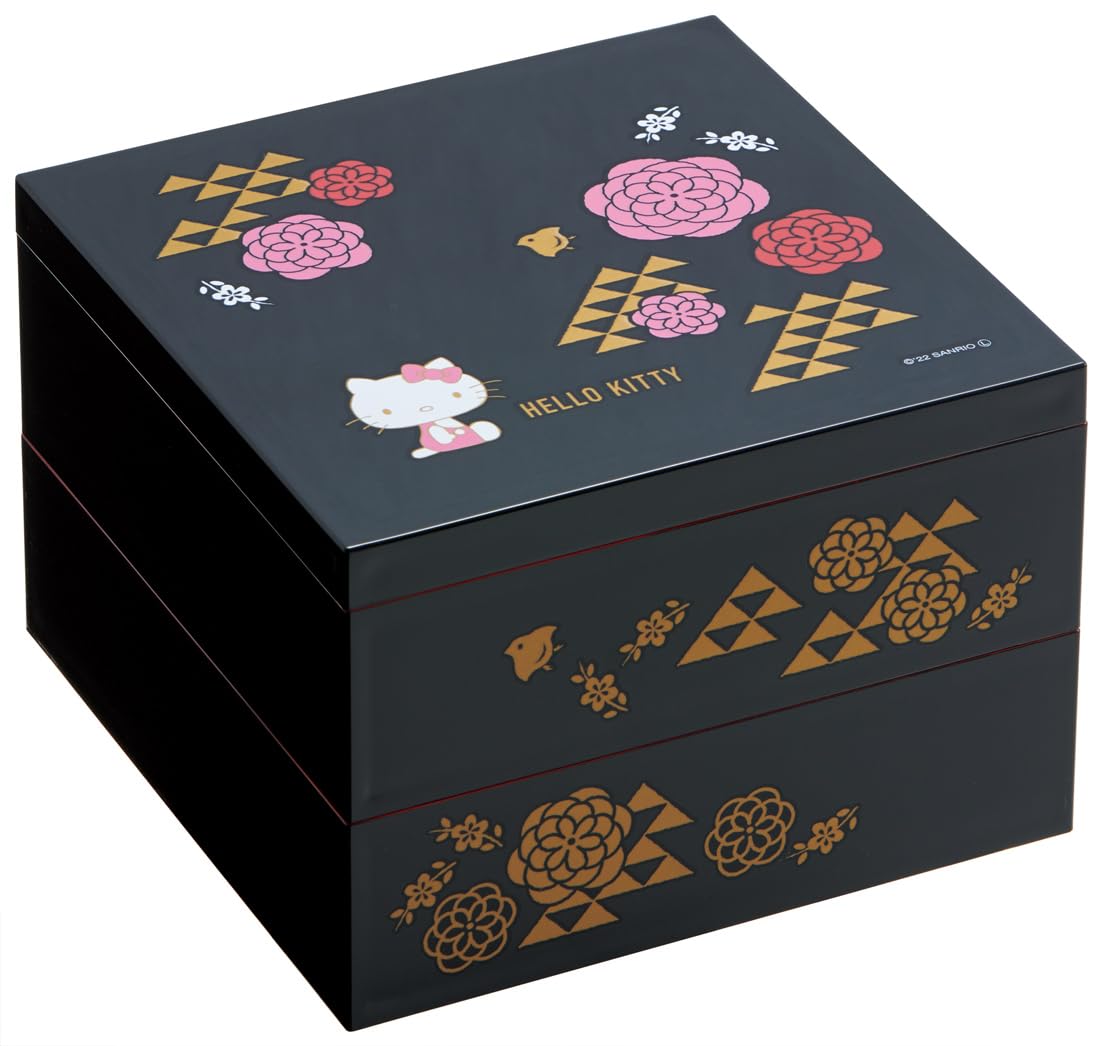 Skater Lacquered Lunch Mini Lunch Box with Hello Kitty and Plover Perfect for Sports Cherry Blossom New Eve and Luxurious Japanese Style with Japanese 7298₽