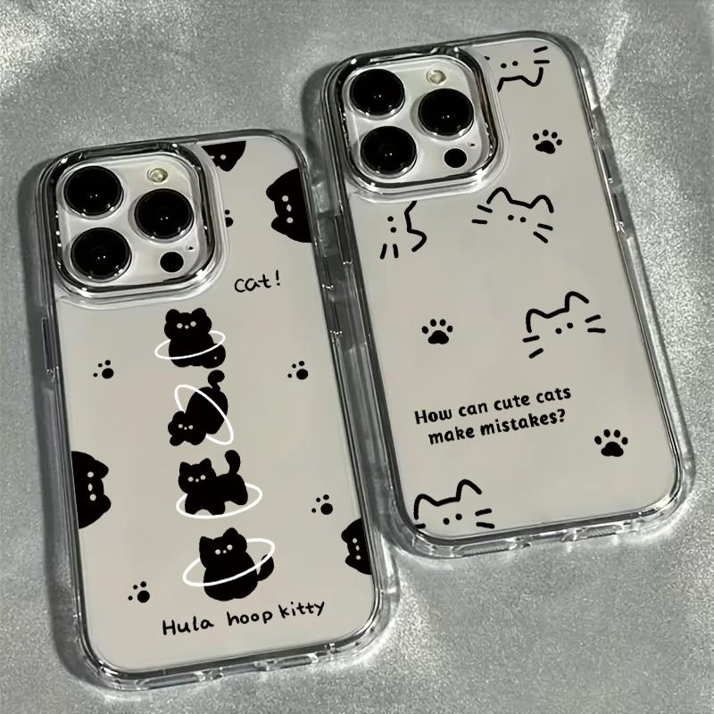 Cute Cat Phone Case for Samsung Galaxy A57 A56 A36 A26 A06 A55 A35 A16 A54 A34 A25 A24 A15 A14 A05S A05 A73 A53 A33 4G 5G