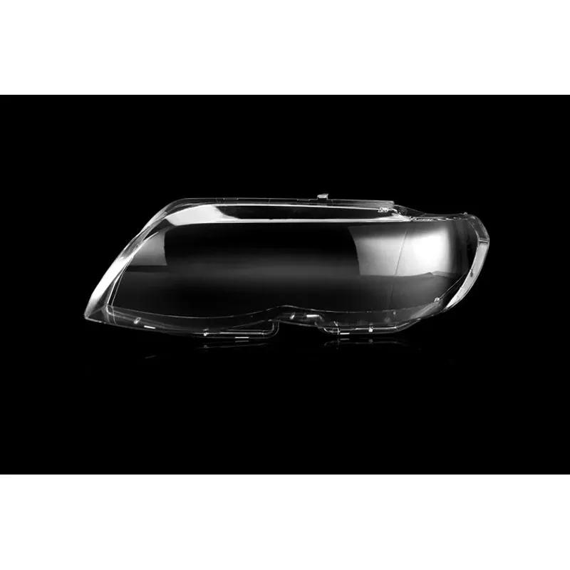 For BMW X5 E53 2004-2006 Car Styling Headlight Glass Headlight Lens Shell Cover Replacement