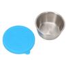 50ml Stainless Steel Condiment Containers Separate   Proof Portable Small Dipping Sauce Cup with Lid for Beauty Salon