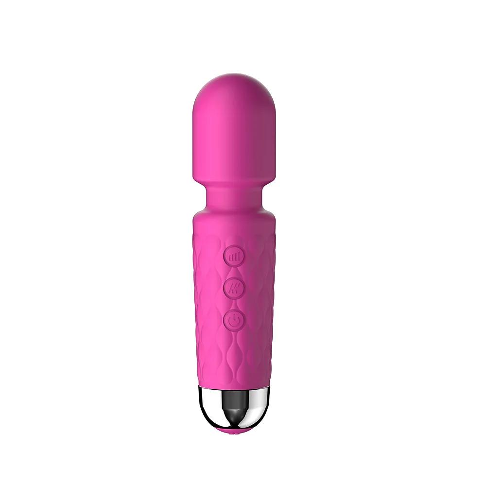 20 Speeds Powerful AV Vibrator for Women Nipple G spot Clitoris Stimulator Wand Stick Dildo Female Masturbator Adult Sex Toys