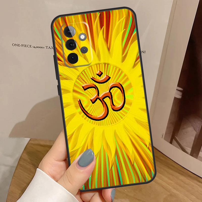 Aum Om Yoga Symbol For Samsung Galaxy A53 A33 A13 A23 A15 A25 A35 A55 A51 A71 A12 A32 A52 A14 A34 A54 Case