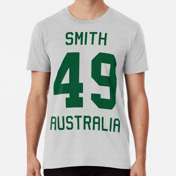 Steve Smith | 49 | Australian Cricket Jersey S To 5XL Made In the AU/USA T-Shirt