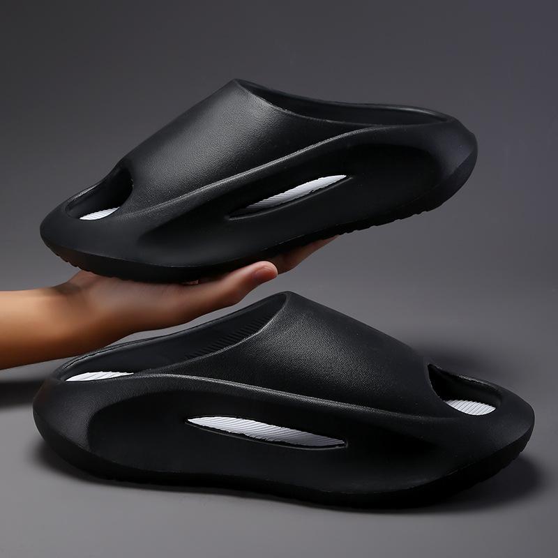 

Мужские пляжные сандалии из кокоса на толстой подошве 44-45 чёрный