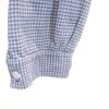 VINTAGE 40s 50s Grandpa Long sleeve pullover blouse Light blue shirt Women Used