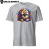 Colorful Chow Chow Dog Unisex T-Shirt | Vibrant Splash Design | Short Sleeve Tee