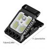 Clip On Solar Lights Outdoor Waterproof LEDs Motion Sensor Lights 3 Modes 3 Mounting Ways Solar Security Lighting for Fence