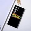 Back To The Future Phone Case For Samsung S24 Ultra S25 S23 Fe S22 S20 S21 Plus A16 A54 A34 A24 A53 A16 Cover