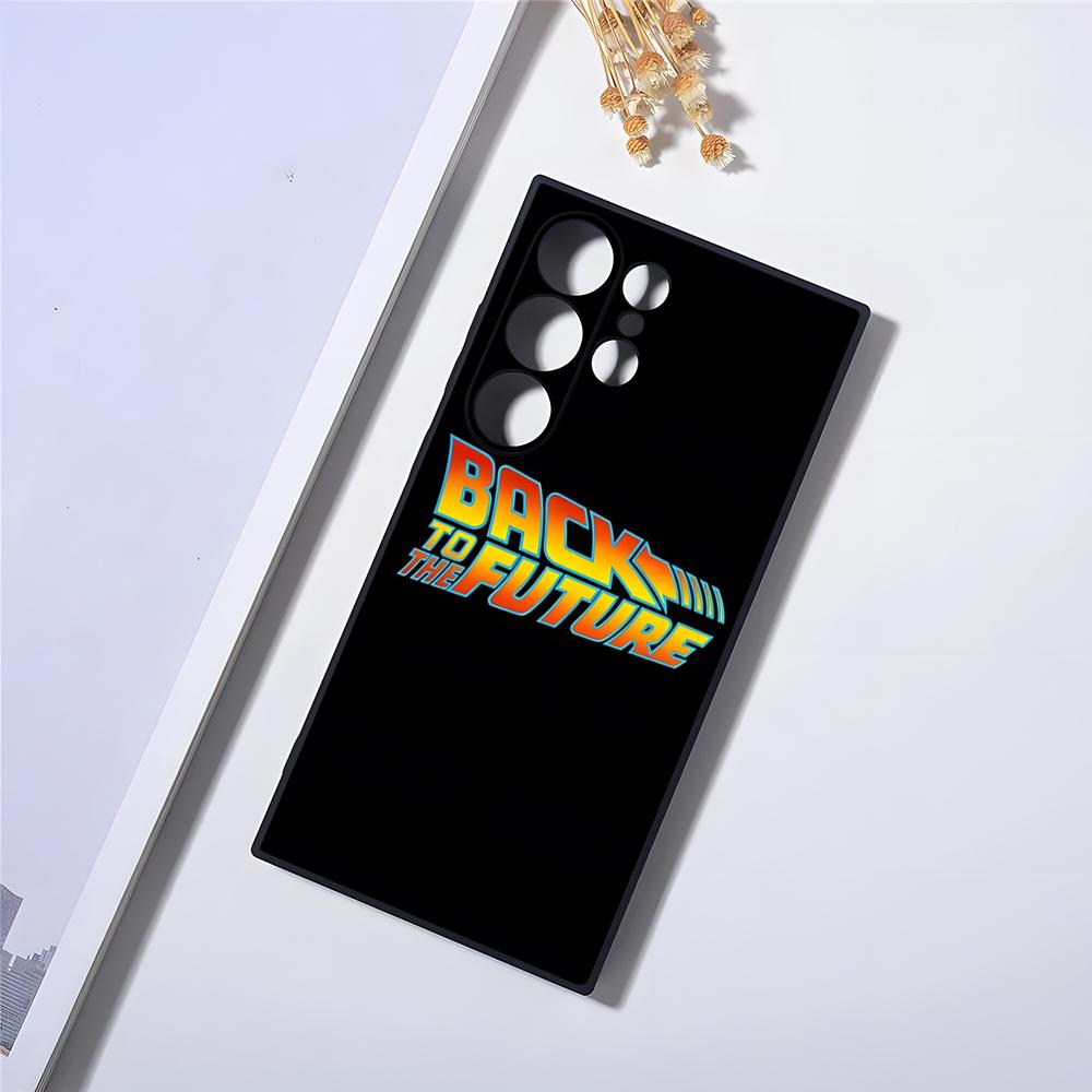 Back To The Future Phone Case For Samsung S24 Ultra S25 S23 Fe S22 S20 S21 Plus A16 A54 A34 A24 A53 A16 Cover