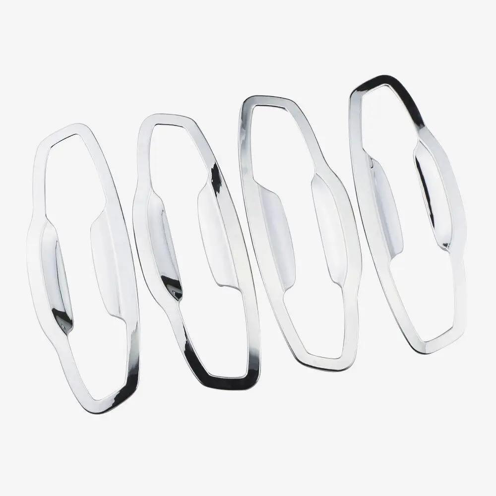 For Seat Leon MK3 2013 2014 2015 2016 2017 2018  Chrome Car Side Door Handle Cover Bowl Trim Sticker Styling Accessories