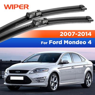 For Ford Mondeo 4 2007-2014 2008 2009 2010 2011 2012 2013 Wiper Front Wiper Blades Windshield Windscreen Window Brush 26"+19"