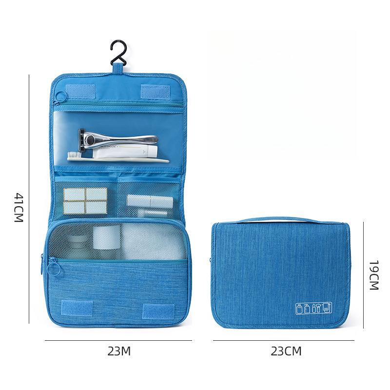 Large Capacity Travel Toiletry Bag Hanging Wet Dry Separation Cosmetic Organizer for Men Women Business Trip CLE