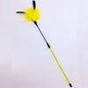 Cat Toy Feather Cat Toys Interactive Long Handle Cats Teaser Stick Bite Resistant Feather Toy for Cats Sticks Toy Pet Supplies
