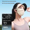 Jiaoxia Women's Full-Face Sun Protection Facekini with Brim