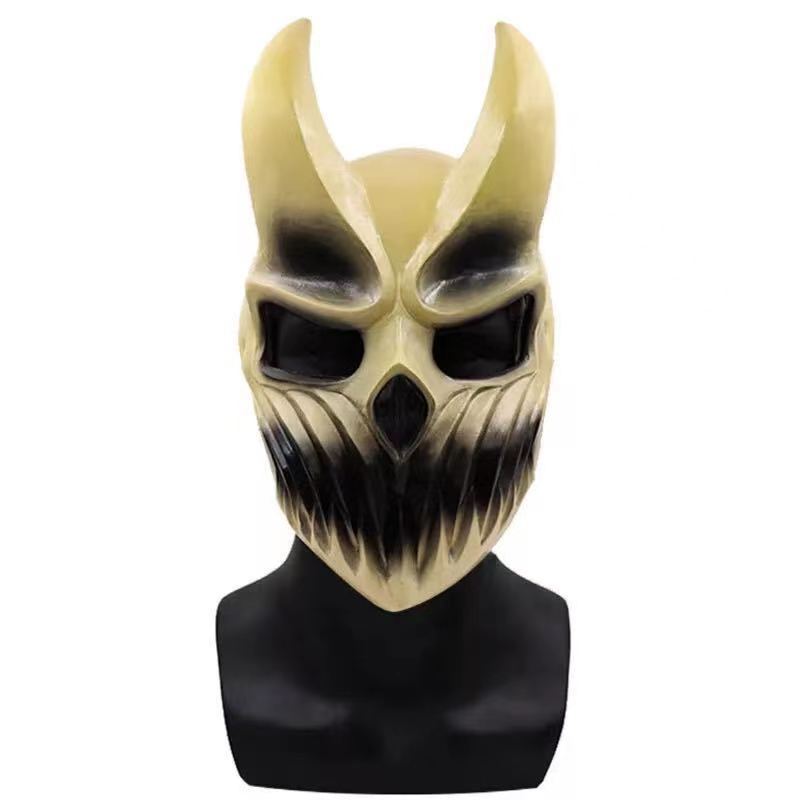 Electronic Music Festival Props Golden Death Sons Of Darkness Russian Dead Nuclear Band Mask Halloween Ball Performance Party