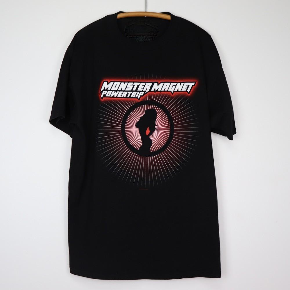 Vintage Monster Magnet Power Trip Cotton Unisex All Size Black Shirt BT738
