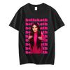 Bellakath Porträt T-Shirt Mode Grafikdruck 100% Baumwolle Rundhals T-Shirt Kurze Ärmel Lässig Damen/Herren T-Shirt