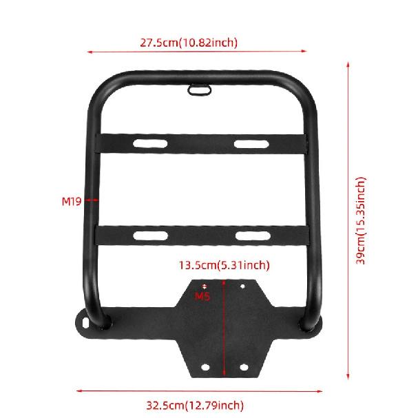 Motorcycle Side Bags Bracket Mount Holder for Honda CT125 Saddlebag Support Universal Fit Durable Aluminum Accessories