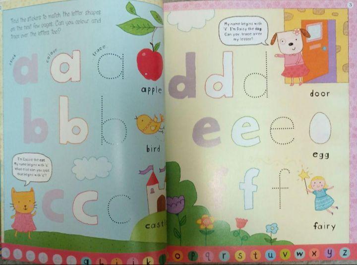 [USED] Usborne sticker book set of 4 sticker books