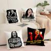 The Room TTommy Wiseau Cushion Cover Breathable Linen Pillow Cover SkinFriendly Home Decor Pillowcase with Hidden Zipper
