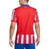 Nike Atletico Madrid 2024/25 Home Lightweight Quick-Dry Comfortable Short Sleeve Football Shirt Men tops Royal-Blue Light-Red White FN8769-405
