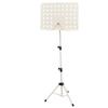 Folding Sheet Music Stand Height Adjustable Portable Music Score Stand for Violin Saxophone Beige