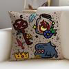 Strategic SSlay the SpireS Cushion Cover Breathable and Skinfriendly Linen Pillowcase Square Removable and Washable Cushion