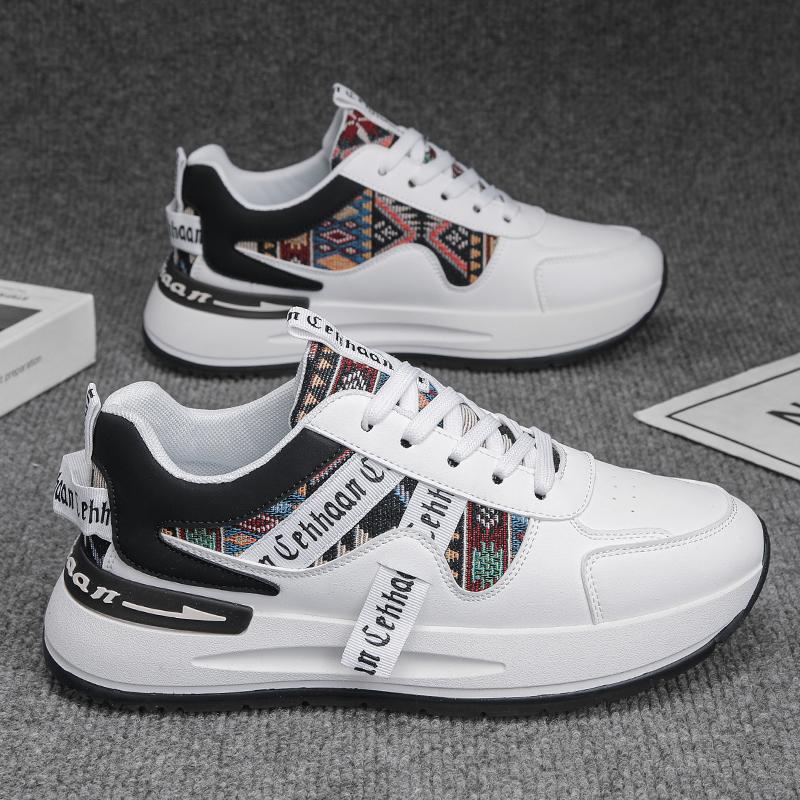 New Skateboard Men's Shoes Summer Sneakers Leather Casual Fashion Trend Trend Shoes Outdoor Running Sports Hiking Tennis Shoes