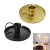 Metal Candle Holder with Handle Iron Candlestick Taper Candle Stand for Romantics Dinners and Festives Celebration Gift