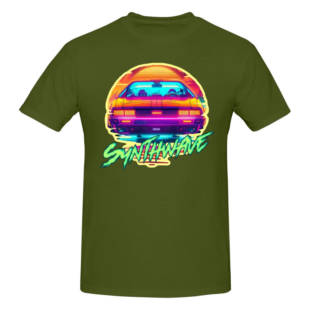 Funny Synthwave Logo Unisexs Printed Tshirt Unisex T Shirtbasketball