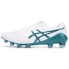 Ds Light X-Fly 5 Fashion Versatile Hg (Rubber Short Stud) Synthetic Leather Kangaroo Skin Soccer Shoes Men Soccer Shoes White Blue 1101A047-107