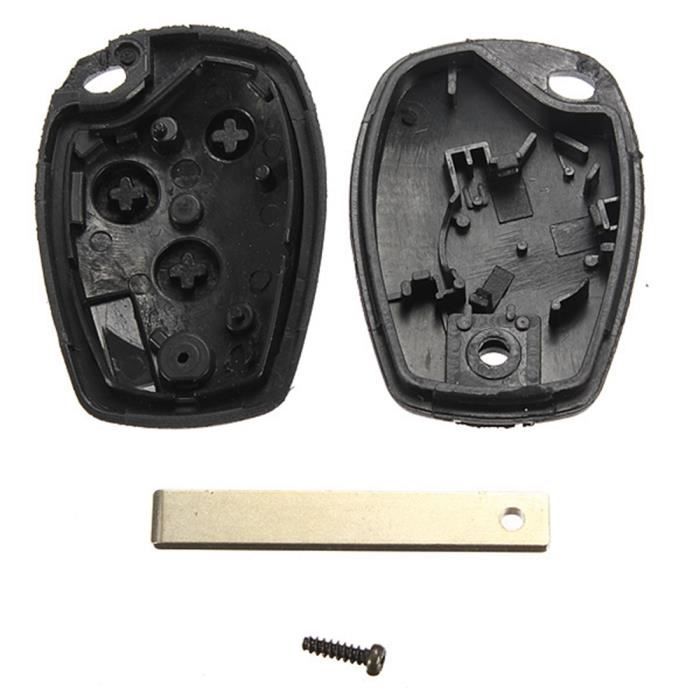 2 x Schlüsselhülle 3 Tasten Fernbedienung für Renault Clio Modus Twingo Kangoo Master