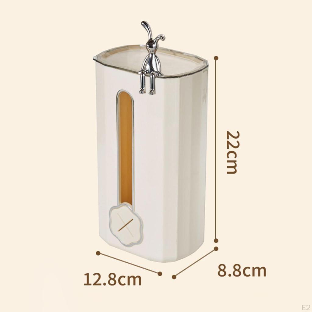Tissue Box Holder Facial Cover Wall Hanging Versatile Toilet Paper Dispenser for