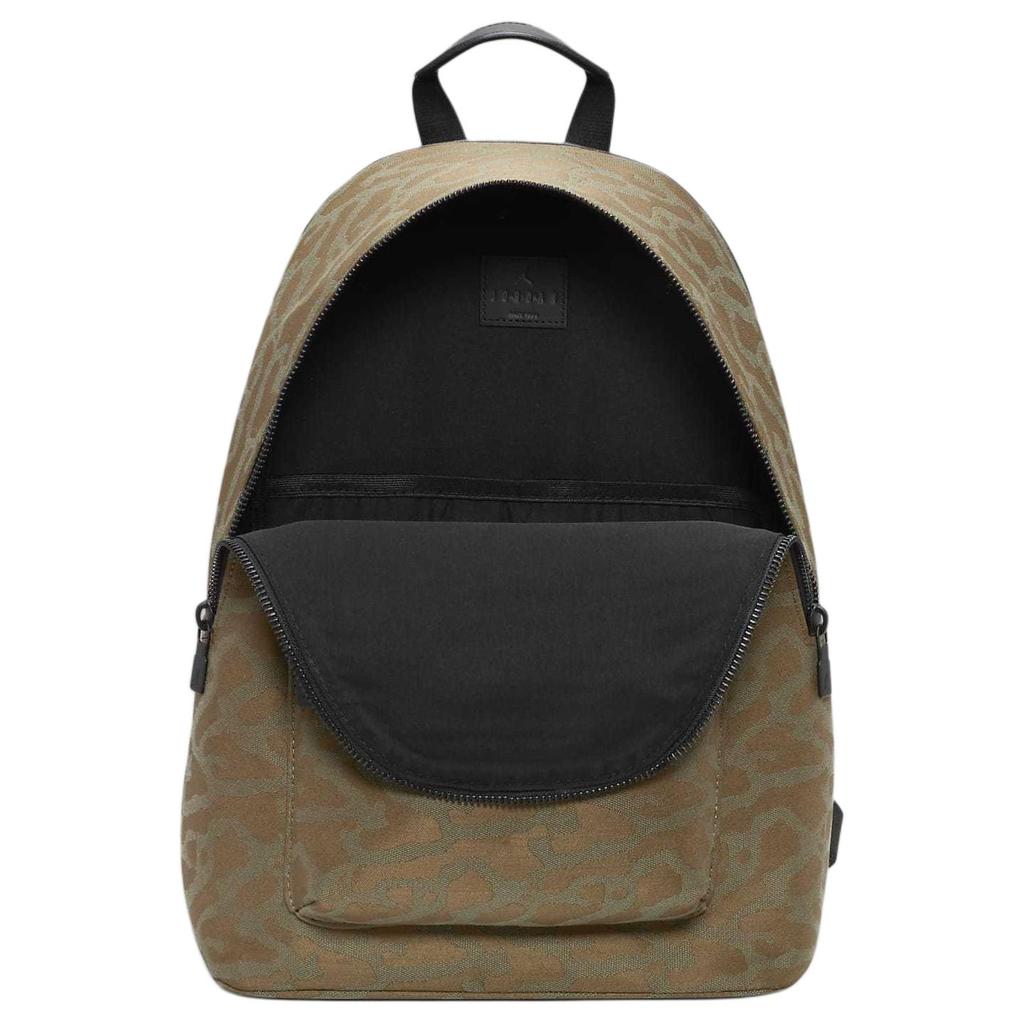 Jordan Icon Fashion Casual Versatile Polyester Backpack Regular Men backpack Light-Olive-Yellow HQ7238-380