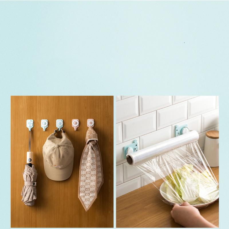 Viscose Hook Household No Trace Cartoon Cute Wall Sticky Hook Wall Load-bearing Mini Dorm Hook