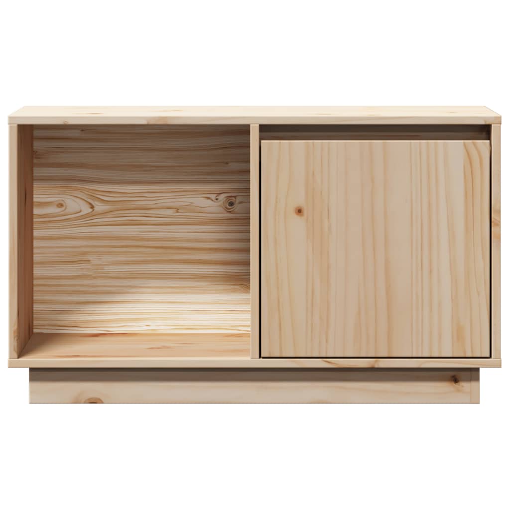 Vidaxl Szafka Pod Telewizor, 74X35X44 Cm, Lite Drewno Sosnowe