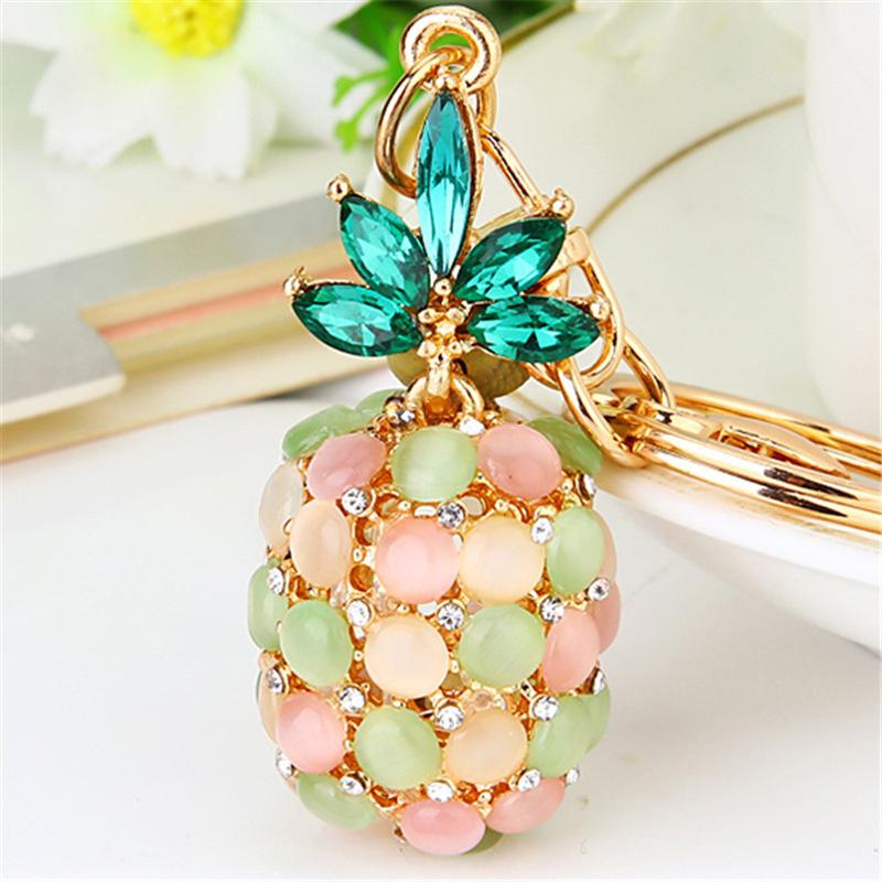 Creative Bling Rhinestone Watermelon Fine Workmanship Portable Bag Pendant Fashion Jewelry Decor Gift For Friends Bag Charm