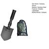 Multifunctional Folding Shovel High Durability Compact Size Portable Outdoor Digging Shovel Multi-Tool for Camping Backpacking