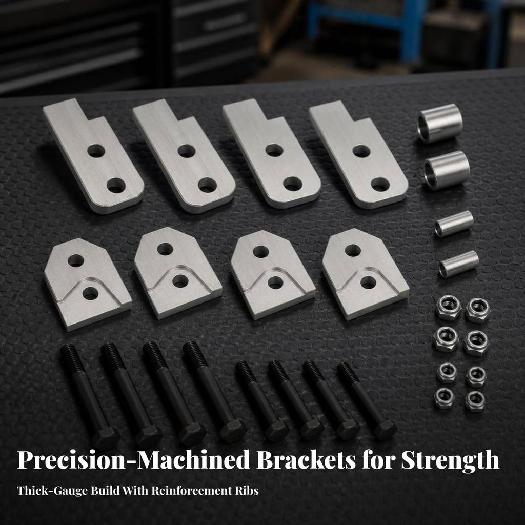 Enhanced Handling 2 Inch Lift Kit Bolt-on Chassis High-Strength
