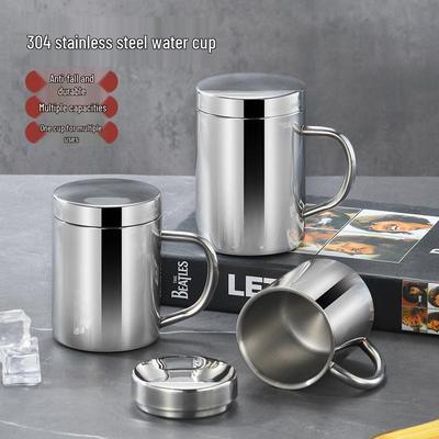 Tazza termica a doppio strato in acciaio inossidabile 304 - Termos multiuso per caffè, tè e latte